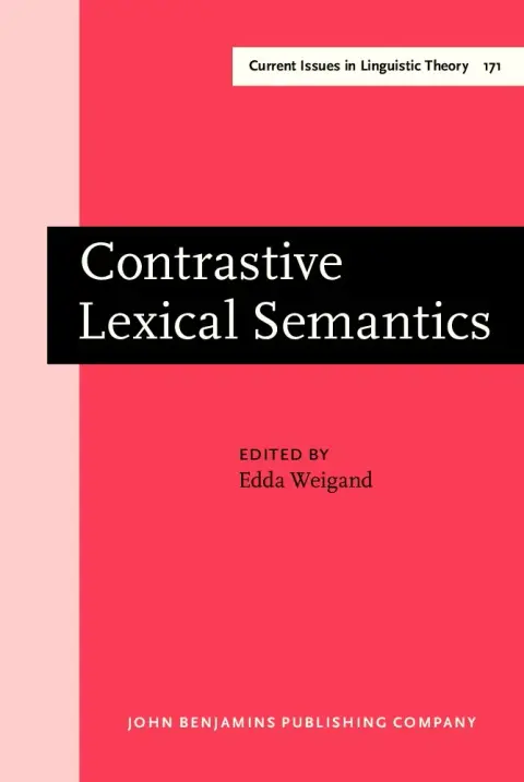 Cover of Contrastive Lexical Semantics