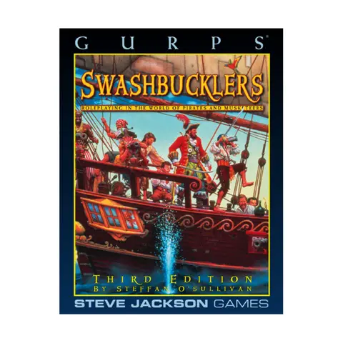 Cover of Gurps Swashbucklers