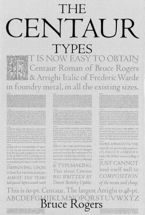 Cover of The Centaur Types