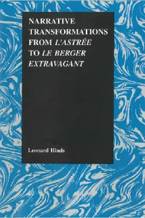 Cover of Narrative Transformations from l'Astree to Le Berger Extravagant