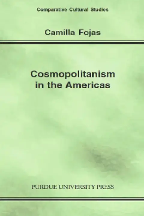 Cover of Cosmopolitanism in the Americas