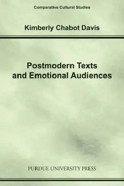 Cover of Postmodern Texts and Emotional Audiences