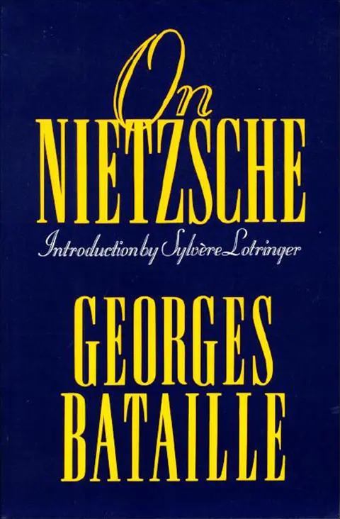 Cover of On Nietzsche
