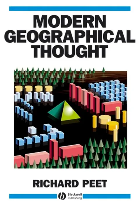 Cover of Modern Geographical Thought