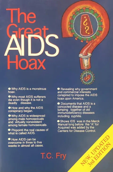 Cover of The Great AIDS Hoax