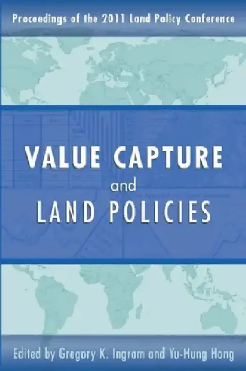 Cover of Value Capture and Land Policies