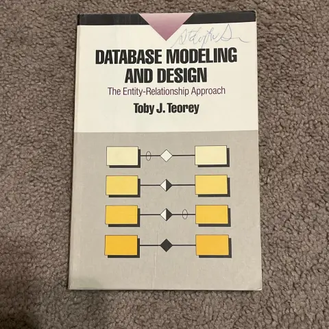 Cover of Database Modelling and Design