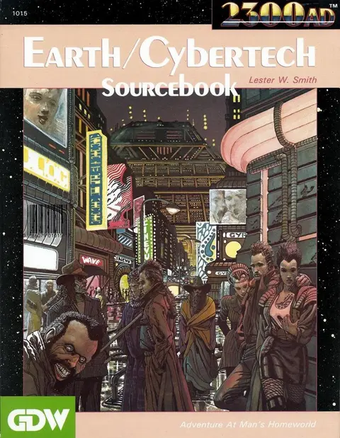 Cover of Earth-Cybertech Sourcebook