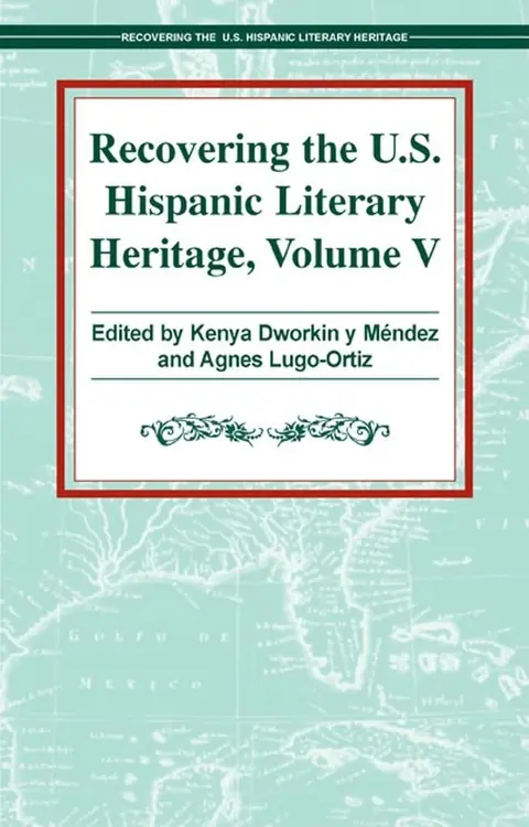 Cover of Recovering the U.S. Hispanic Literary Heritage