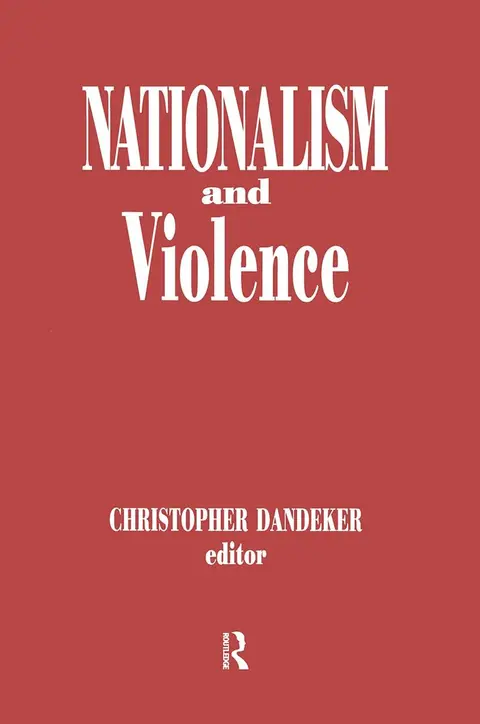 Cover of Nationalism and Violence