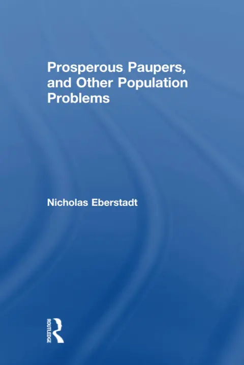 Cover of Prosperous Paupers & Other Population Problems