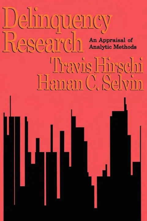Cover of Delinquency Research