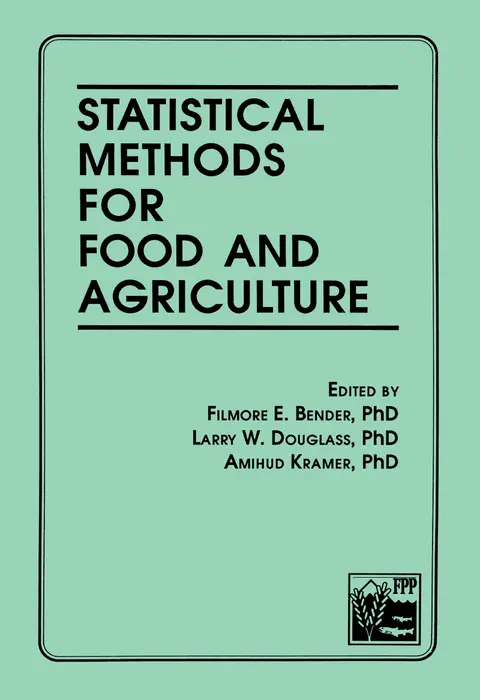 Cover of Statistical Methods for Food and Agriculture