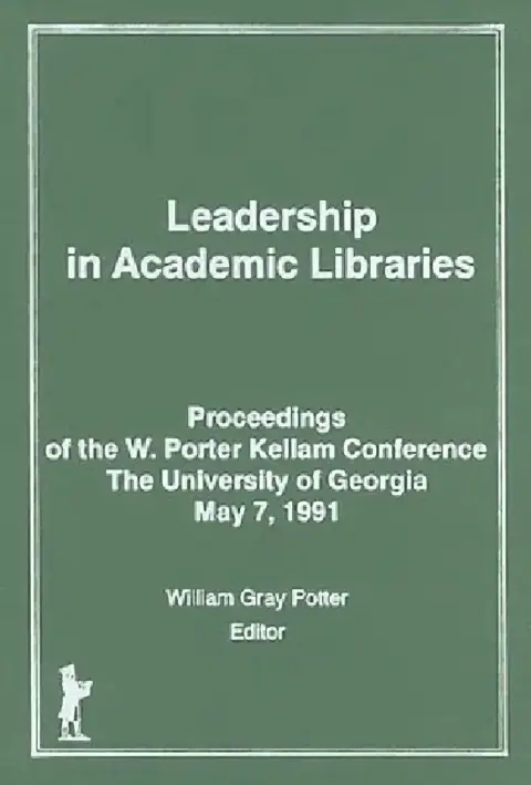 Cover of Leadership in Academic Libraries
