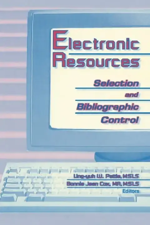 Cover of Electronic Resources