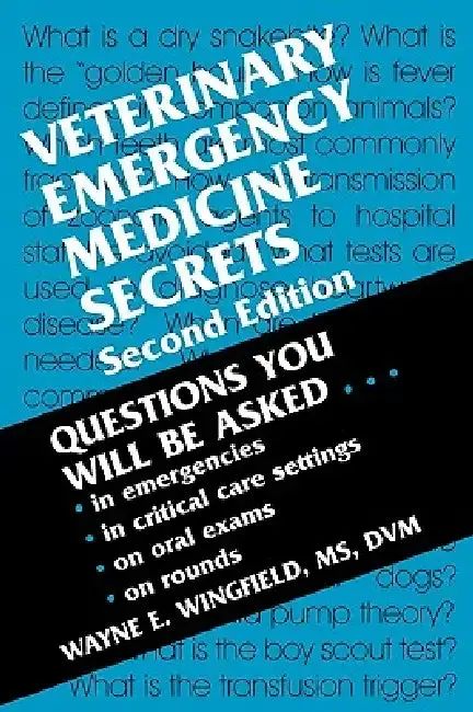 Cover of Veterinary Emergency Medicine Secrets