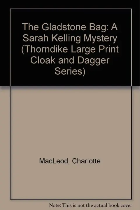 Cover of The Gladstone Bag