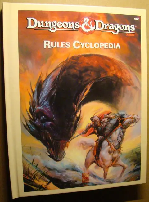 Cover of Dungeons and Dragons Rules Cyclopedia