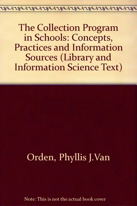 Cover of The Collection Program in Schools