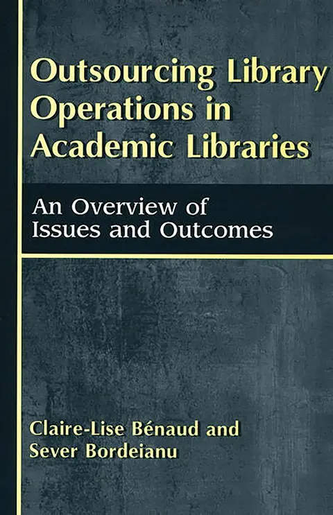 Cover of Outsourcing Library Operations in Academic Libraries
