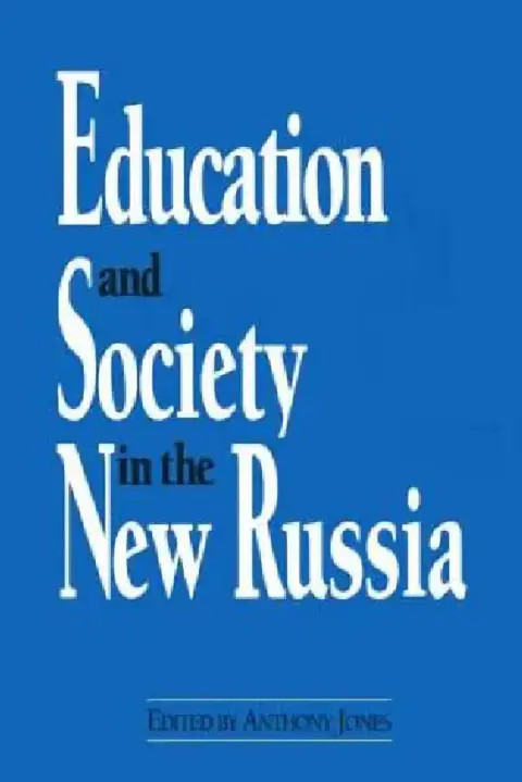 Cover of Education and Society in the New Russia