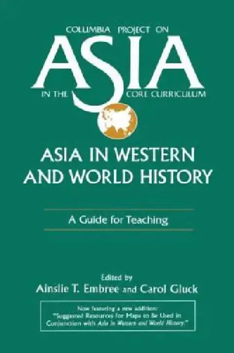 Cover of Asia in Western and World History