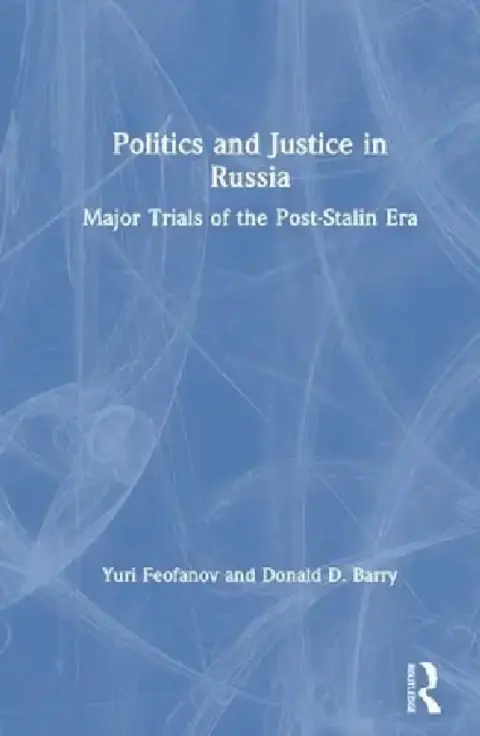 Cover of Politics and Justice in Russia