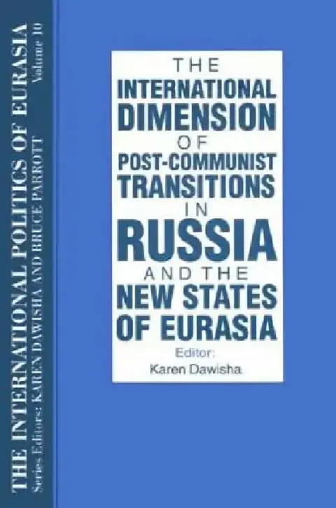 Cover of The International Politics of Eurasia
