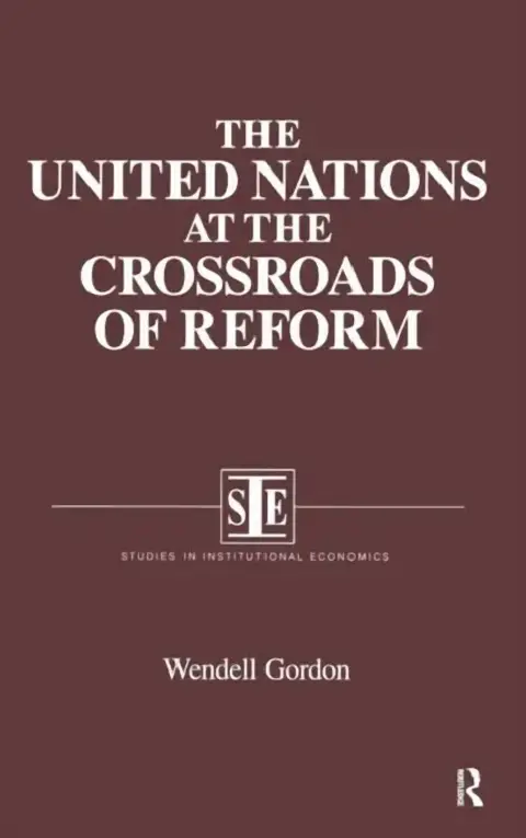 Cover of The United Nations at the Crossroads of Reform