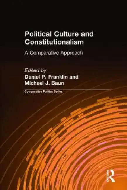 Cover of Political Culture and Constitutionalism
