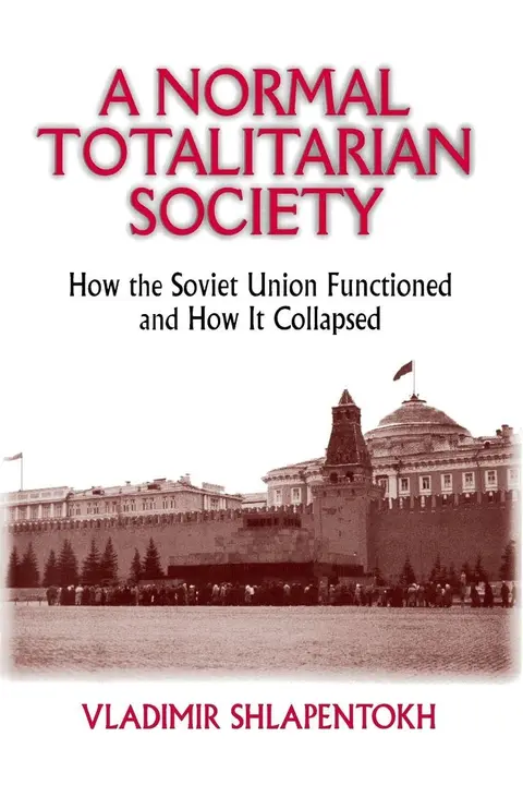Cover of A Normal Totalitarian Society