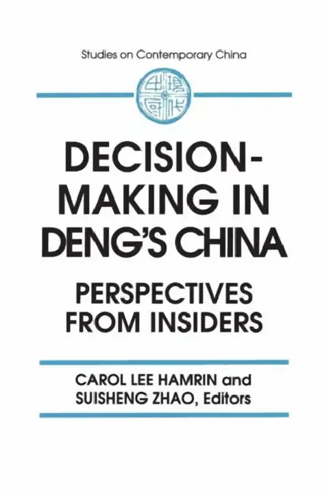 Cover of Decision-making in Deng's China