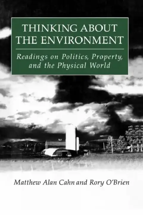 Cover of Thinking About the Environment
