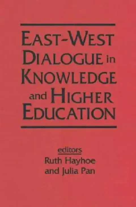 Cover of East-West Dialogue in Knowledge and Higher Education