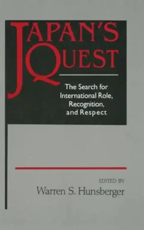 Cover of Japan's Quest