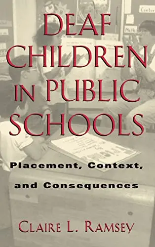 Cover of Deaf Children in Public Schools