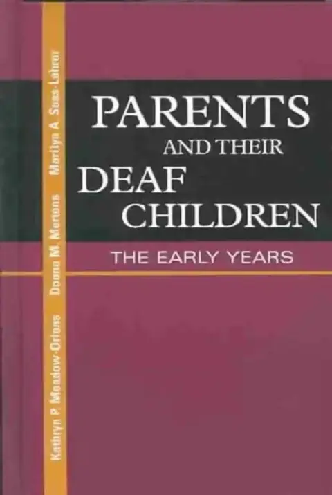 Cover of Parents and Their Deaf Children