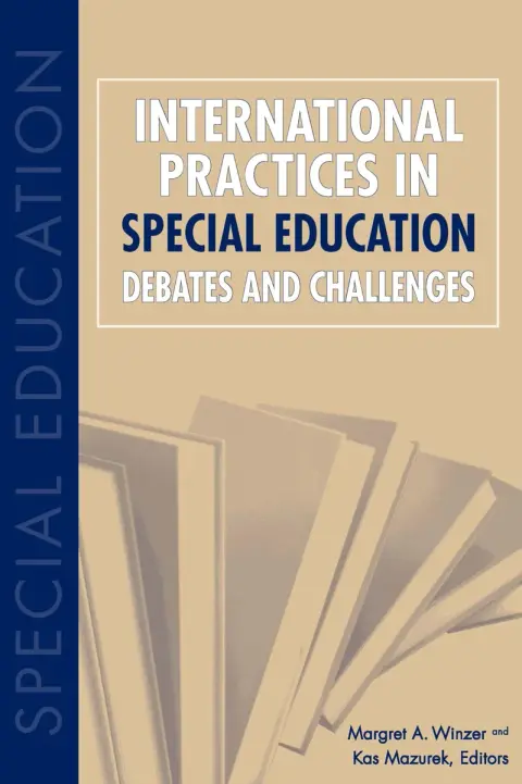 Cover of International Practices in Special Education