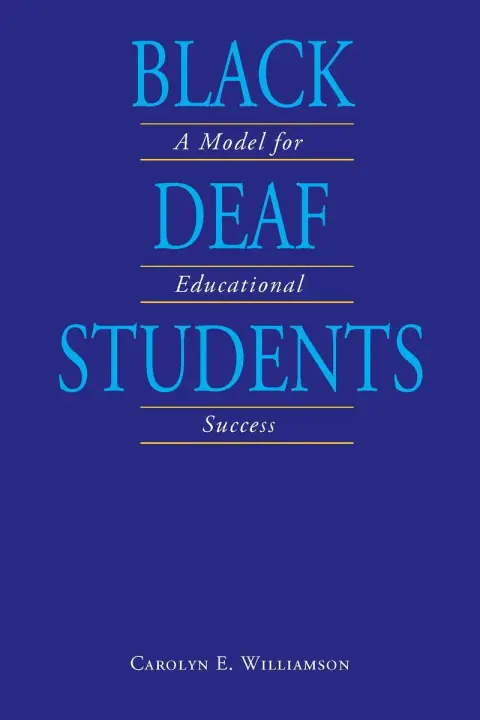 Cover of Black Deaf Students