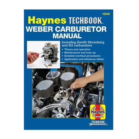 Cover of Weber Carburetor Manual