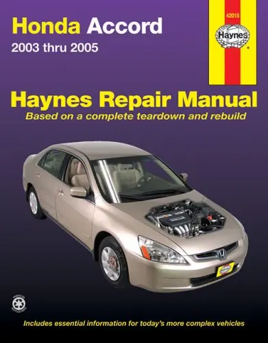 Cover of Honda Accord