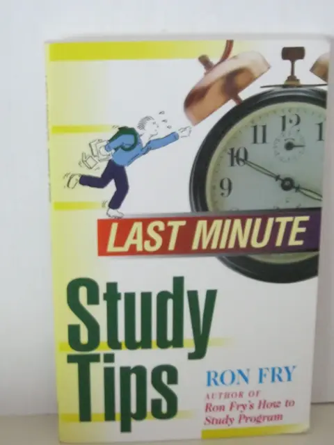 Cover of Last Minute Study Tips