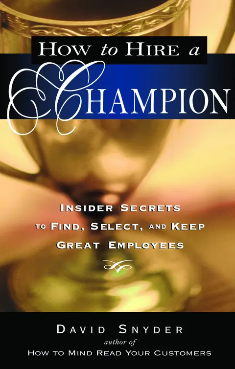 Cover of How to Hire a Champion