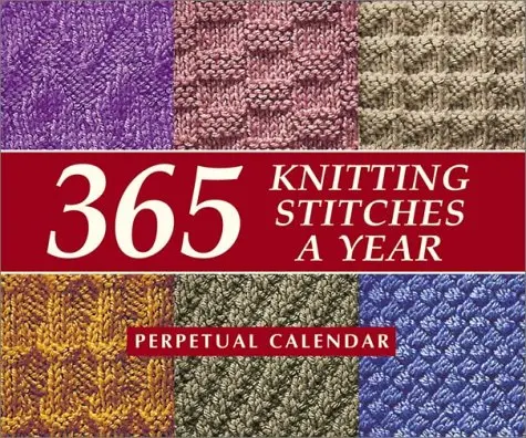 Cover of 365 Knitting Stitches a Year