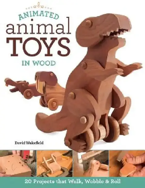 Cover of Animated Animal Toys in Wood