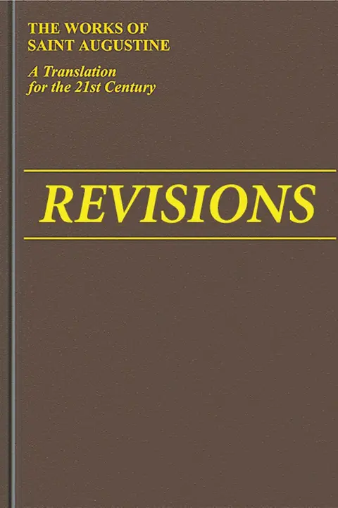 Cover of Revisions (Retractationes)