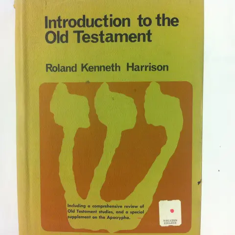 Cover of Introduction to the Old Testament