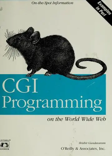 Cover of CGI Programing on the WWW