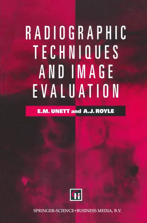 Cover of Radiographic Techniques and Image Evaluation
