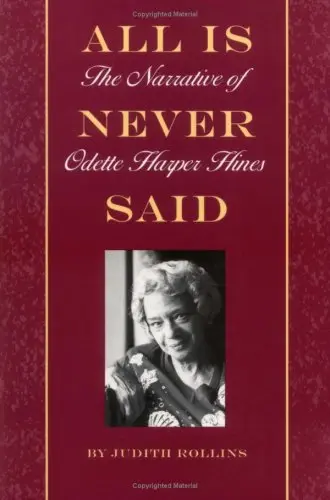 Cover of All is Never Said